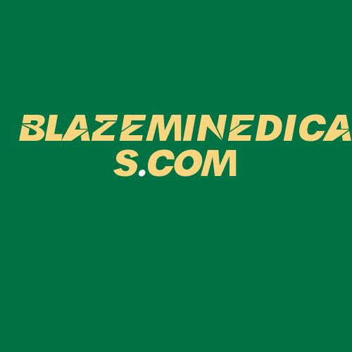 Logo da BLAZEMINEDICAS